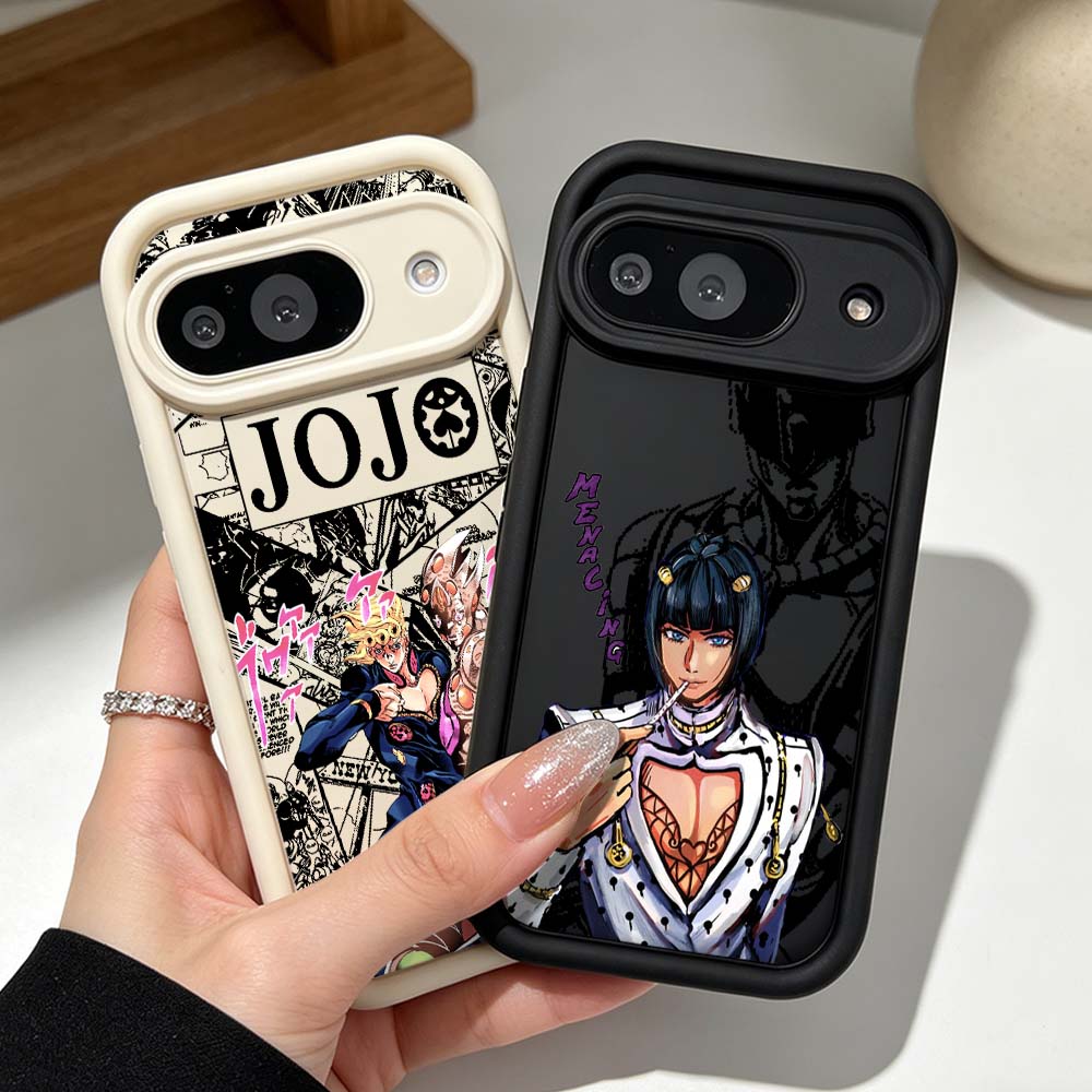 Google Pixel 9 - Funda de silicona JOJO Handsome para