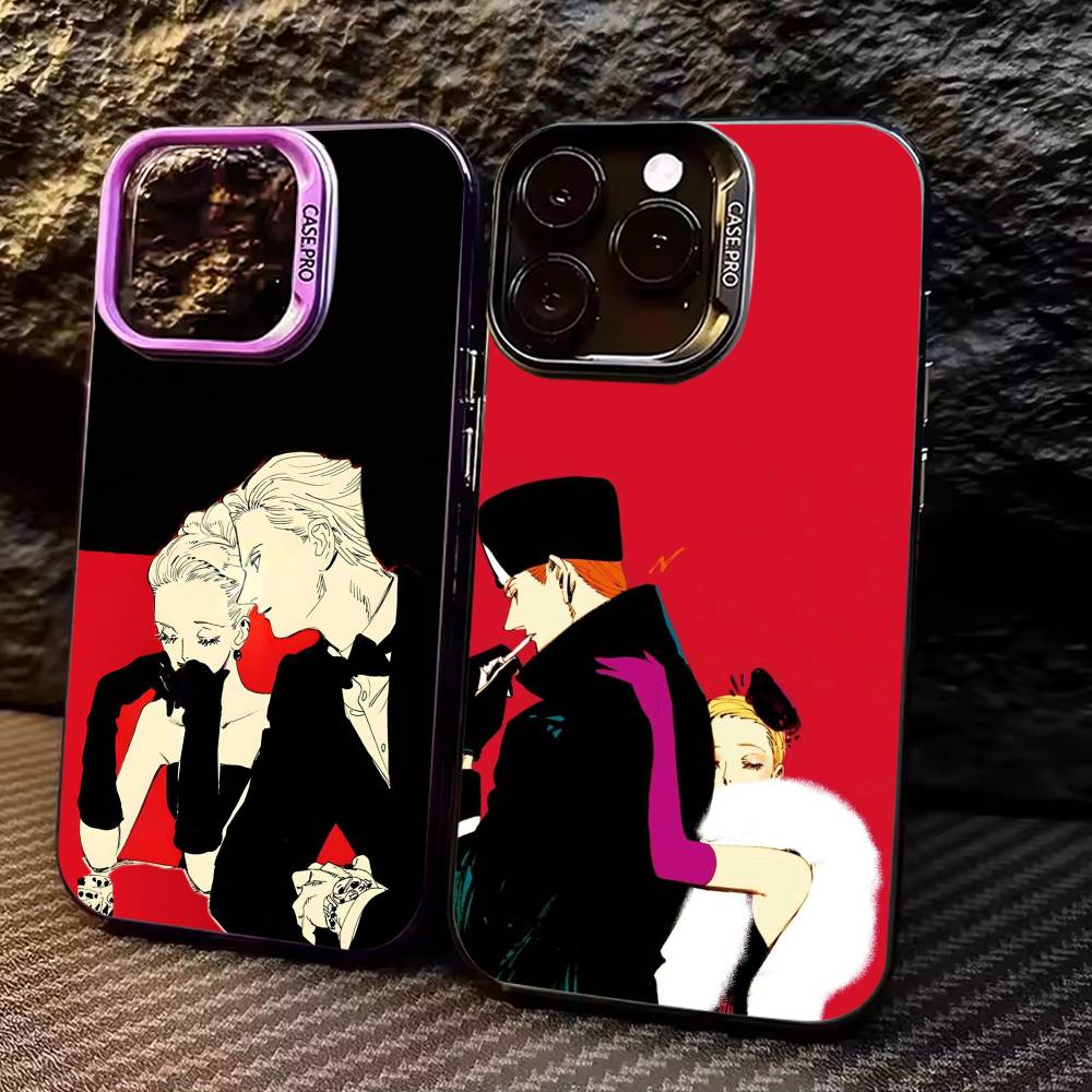 Phone Cases Louis Vuitton - V-Veil Comic K-Kotteri-funda trasera plateada colorida