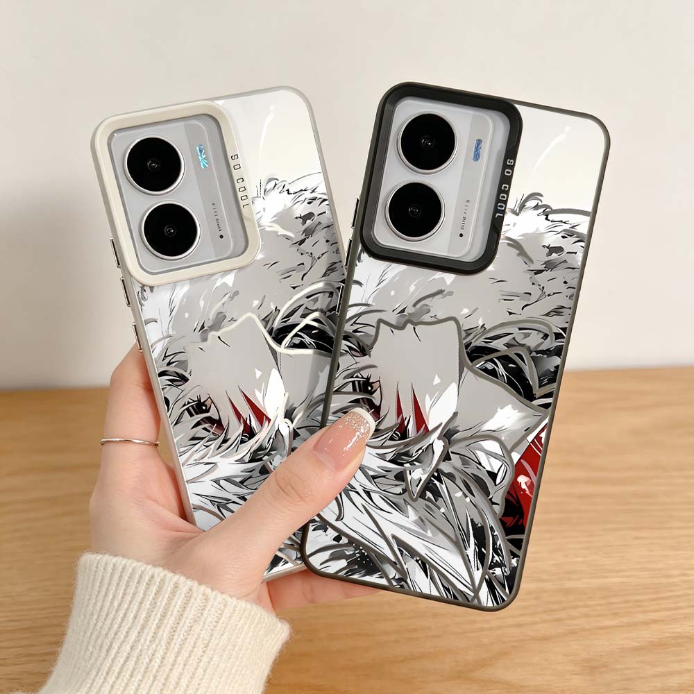 Phone Cases Realme - Funda de Teléfono Plateada con Diseño