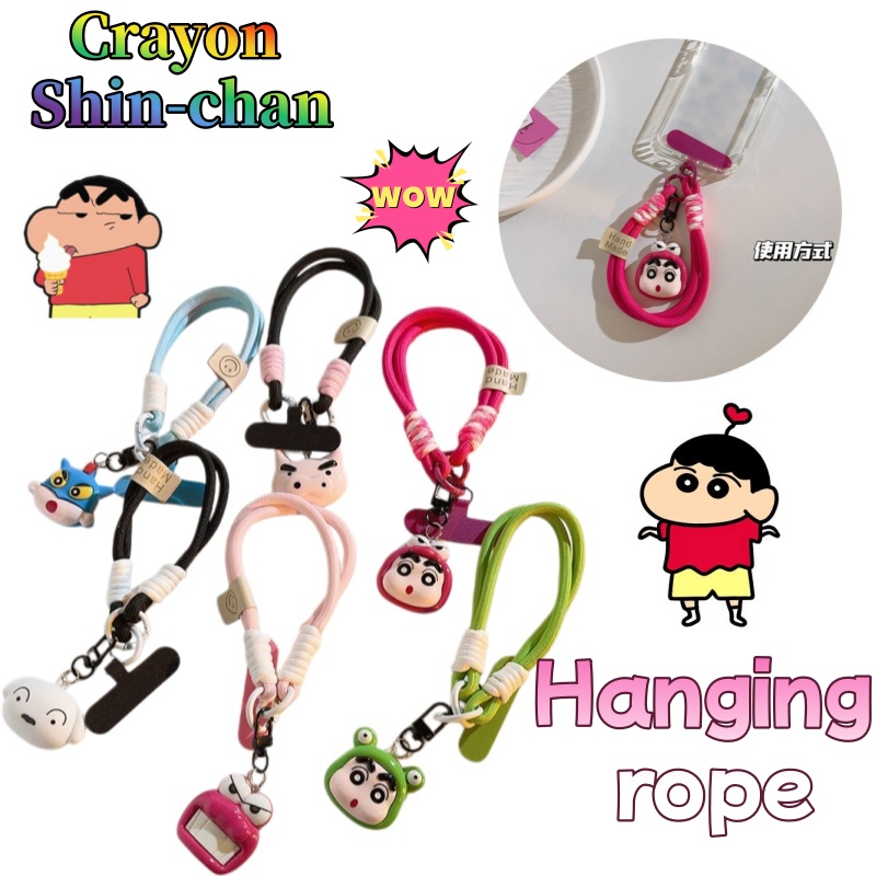 Phone Cases With Loop - Crayon Shin-chan Shiro Crocodile Muñeco de