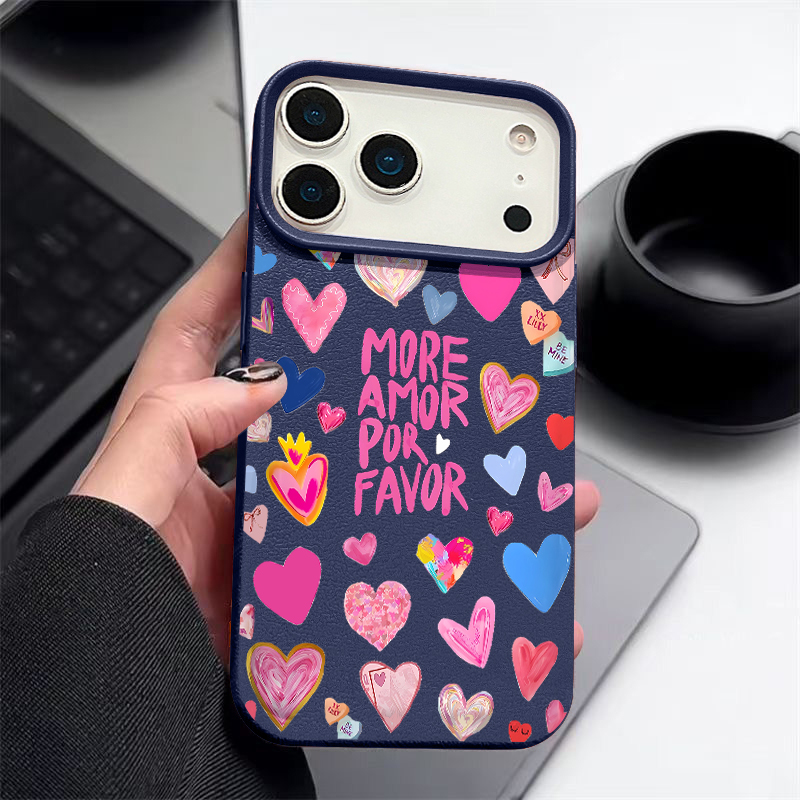 Phone Cases Leather - Funda de Teléfono con Estampado de