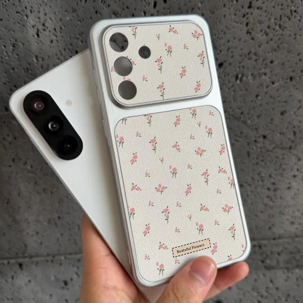 Phone Cases Leather - Funda de Cuero con Ventana para