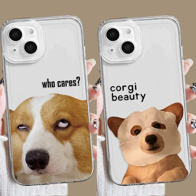 Phone Cases Quirky - Funda de teléfono con perro divertido