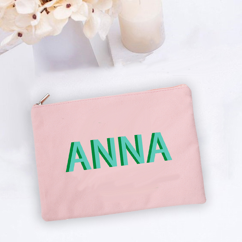 Monogram Custom Case - Bolsa de maquillaje personalizada con monograma,