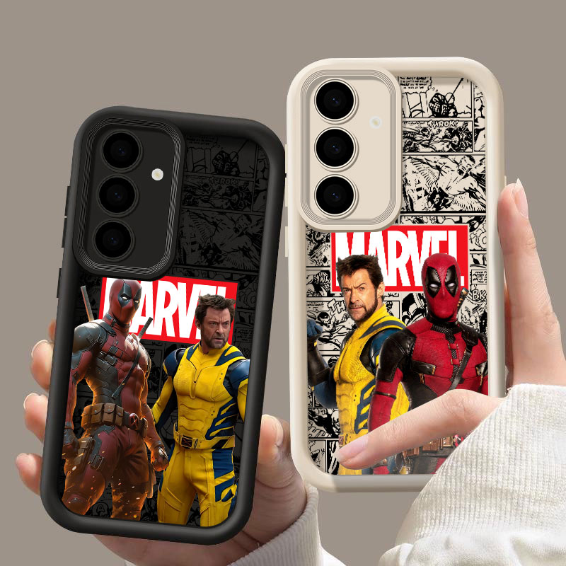 Phone Cases Samsung - Fundas Marvel Deadpool y Wolverine para