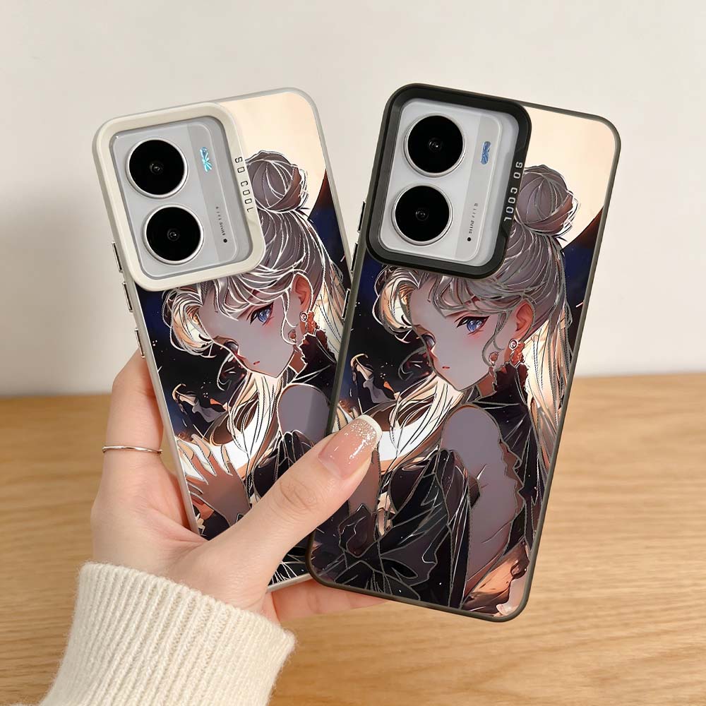 Phone Cases Realme - Funda de Teléfono Plateada con Diseño