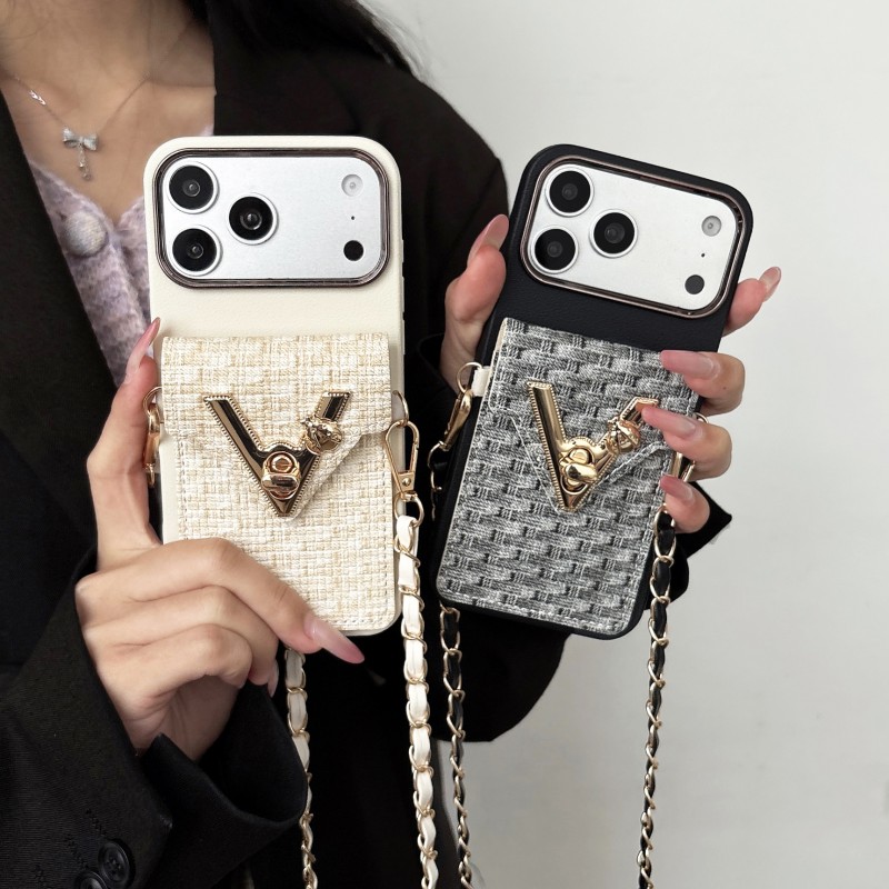 Phone Cases Louis Vuitton - Funda Cartera con Correa para iPhone