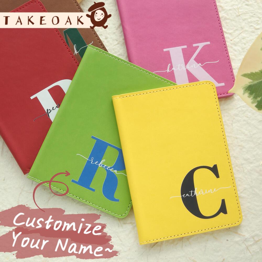 Monogram Custom Case - Funda de Pasaporte Personalizada con Iniciales