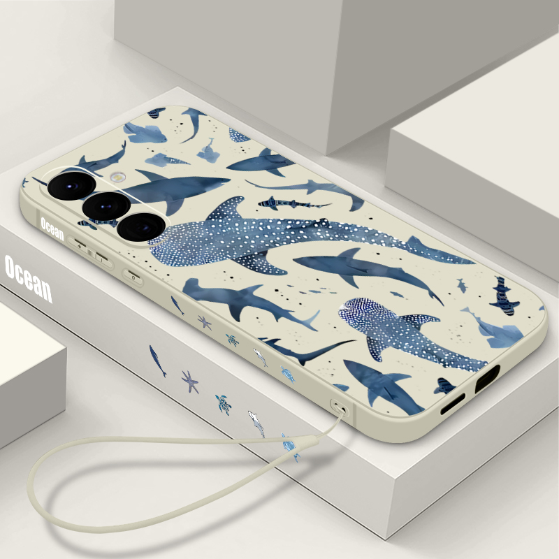Phone Cases Galaxy A17 - Funda con cordón con diseño de