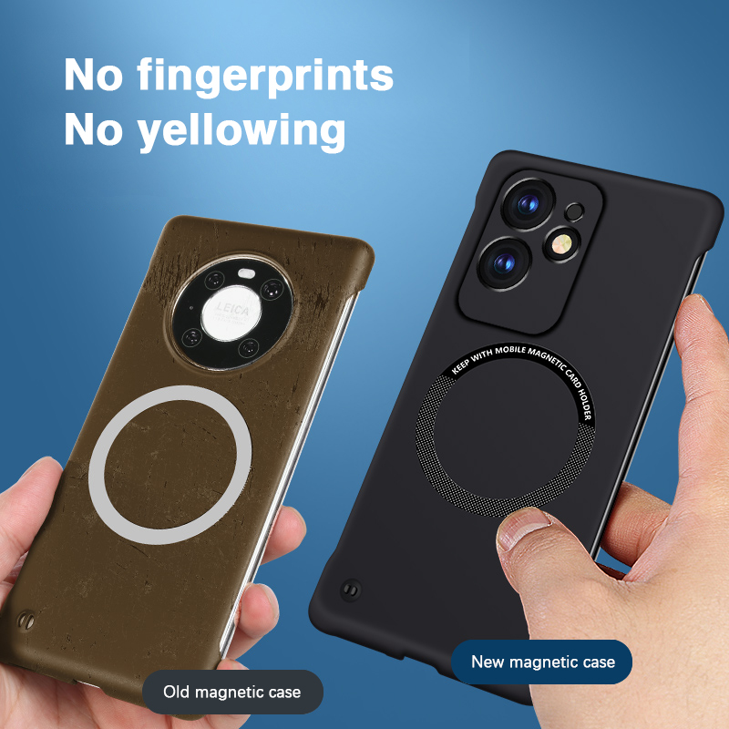 Phone Cases Realme - Funda móvil de carga inalámbrica magnética
