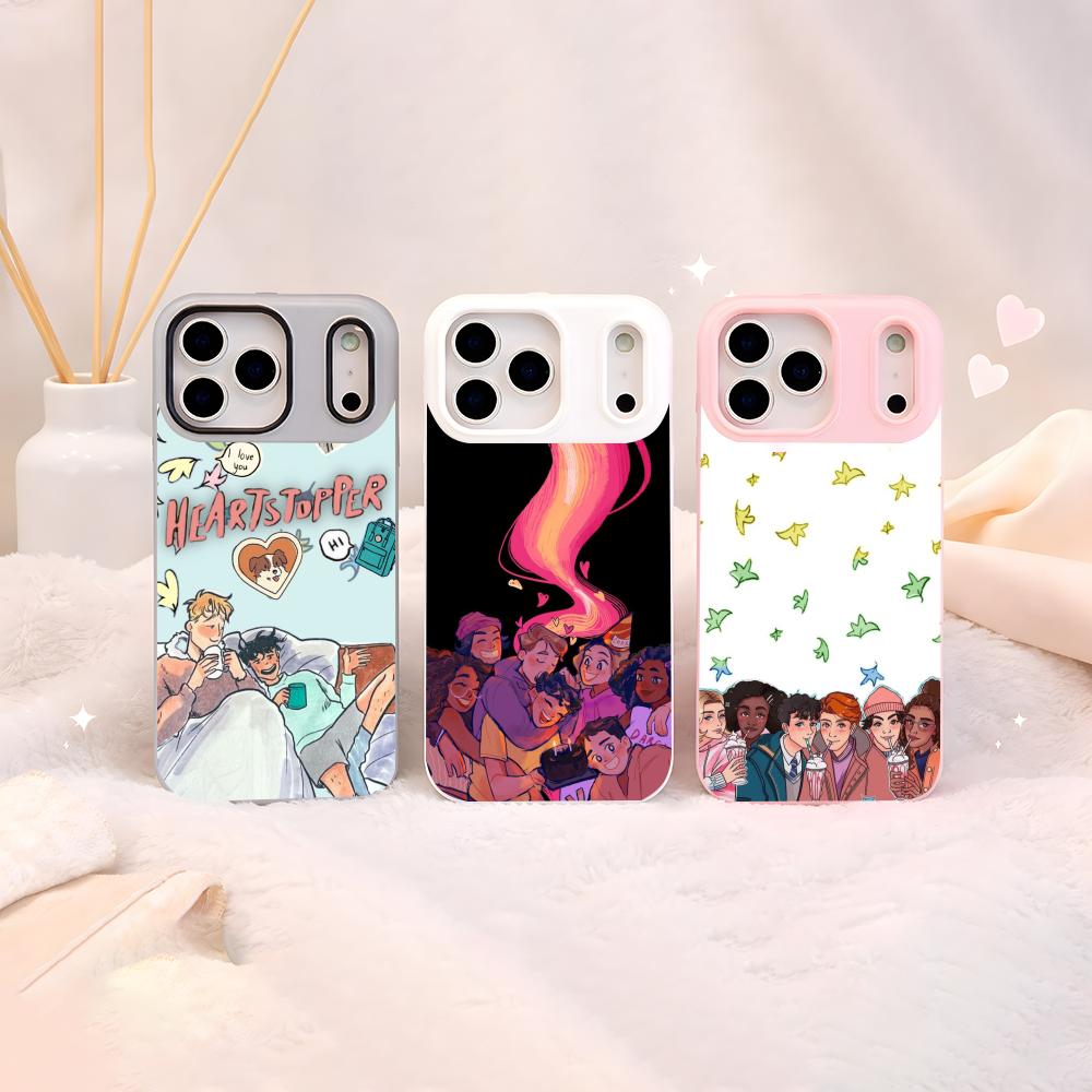 Phone Cases Yellow - Funda para Teléfono bl series Heartstopper,