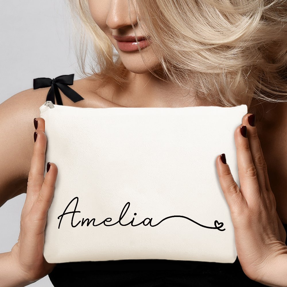 Bolsa de Maquillaje de Lona co - Monogram Custom Case reseña y precio
