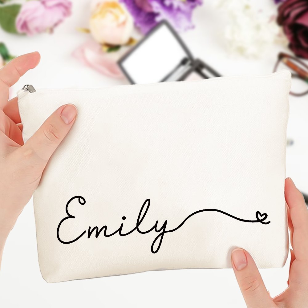 Bolsa de Maquillaje de Lona co - Monogram Custom Case reseña y precio