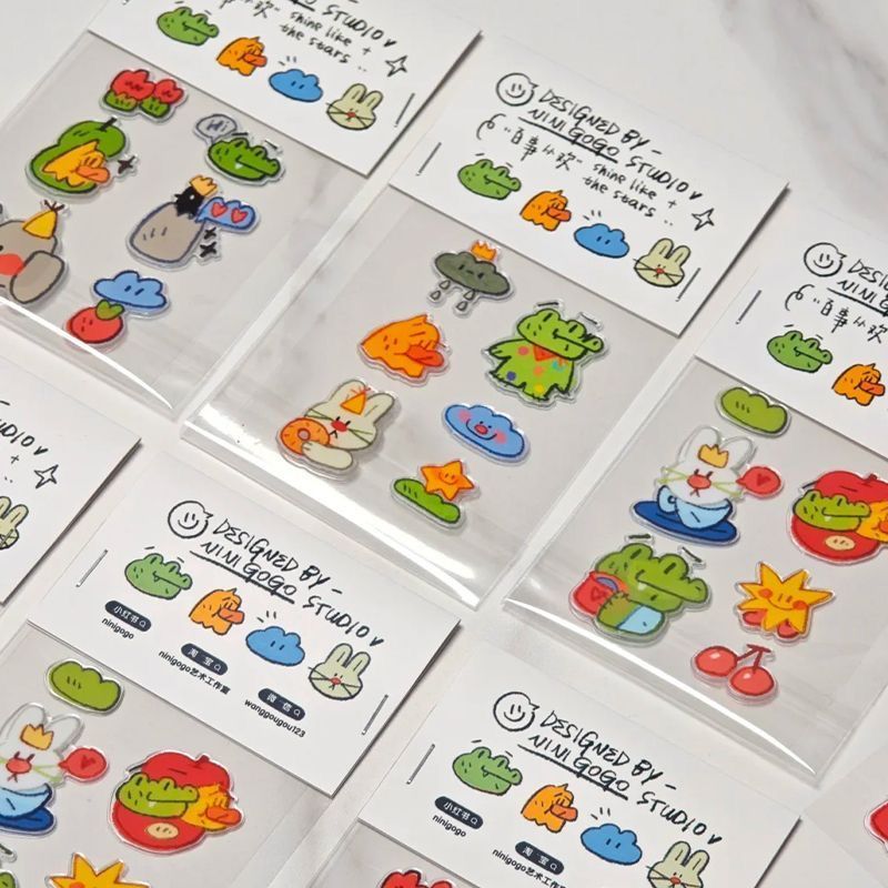 Puffy Jelly Stickers - Adhesiv - Phone Cases Yellow reseña y precio