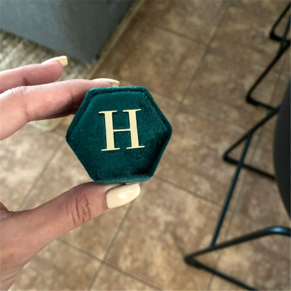 Caja de anillo de terciopelo h - Monogram Custom Case reseña y precio