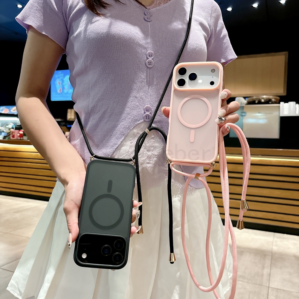 Correa cruzada con cordón magn - Phone Cases With Magsafe reseña y precio
