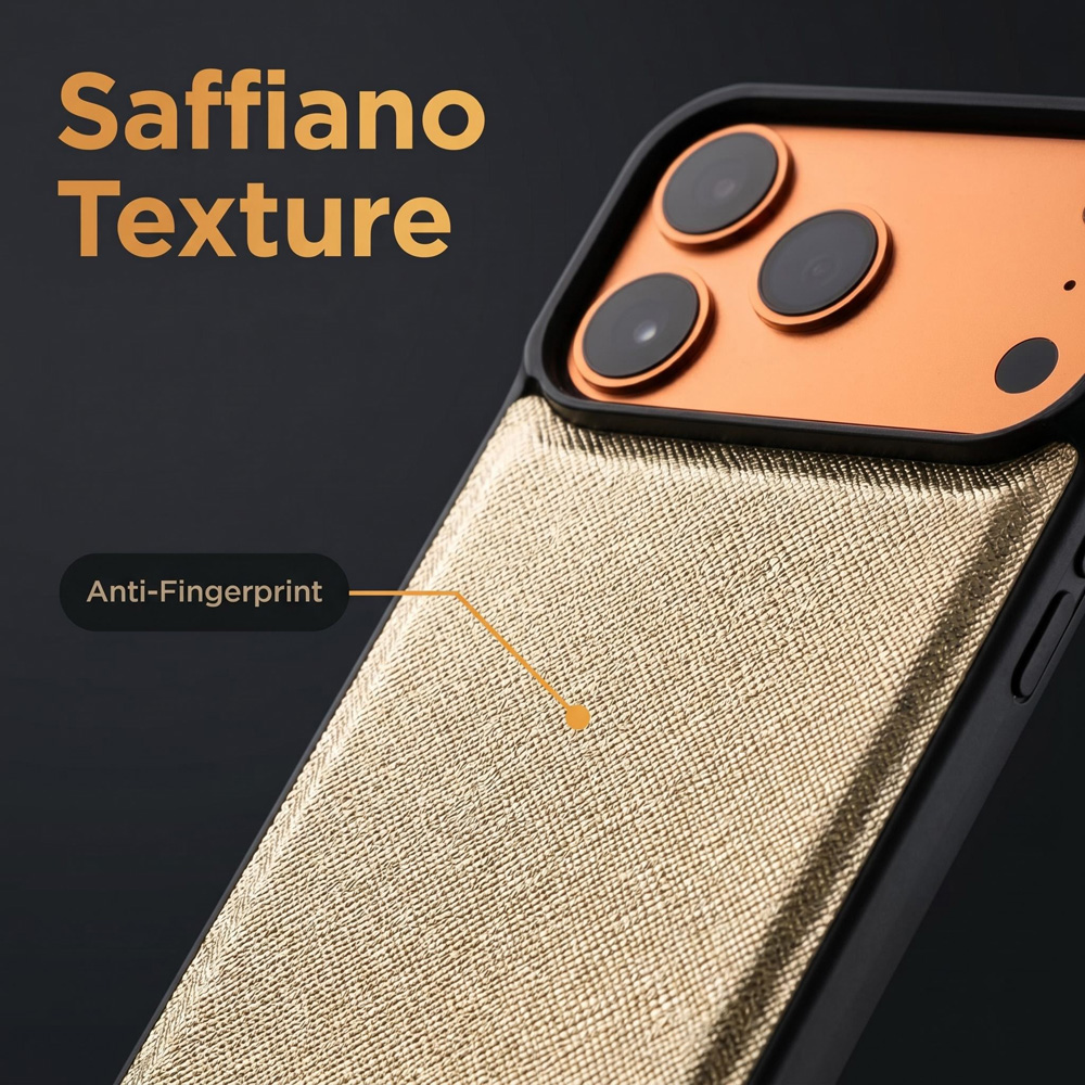 Funda Minimalista de Cuero Saf - Monogram Custom Case reseña y precio