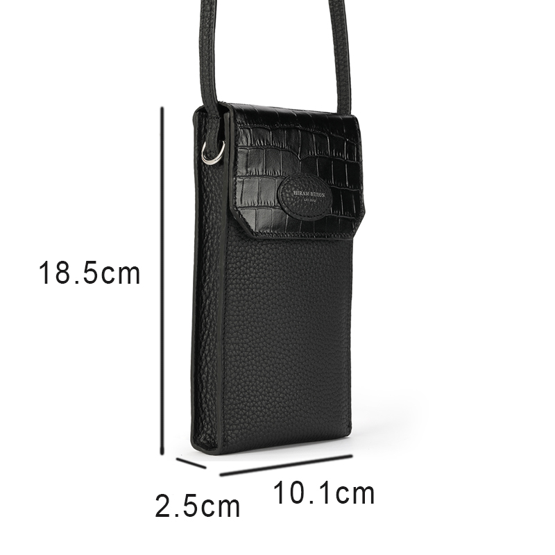 Bolso Bandolera de Cuero Genui - Phone Cases Wholesale reseña y precio
