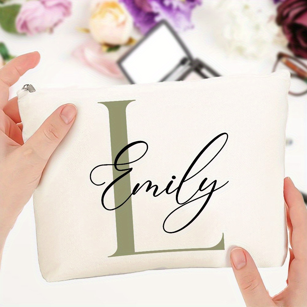 Bolsa de Maquillaje Personaliz - Monogram Custom Case reseña y precio