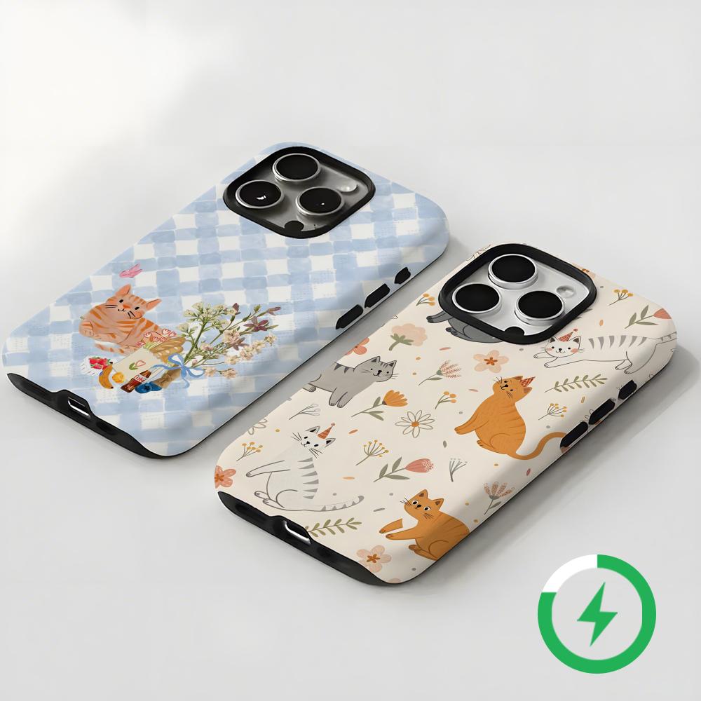 Funda de teléfono con gatos y  - Phone Cases Popular reseña y precio