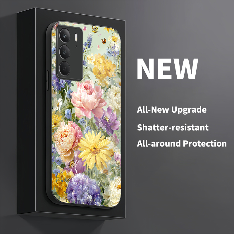 Funda de teléfono de vidrio te - Phone Cases Realme reseña y precio