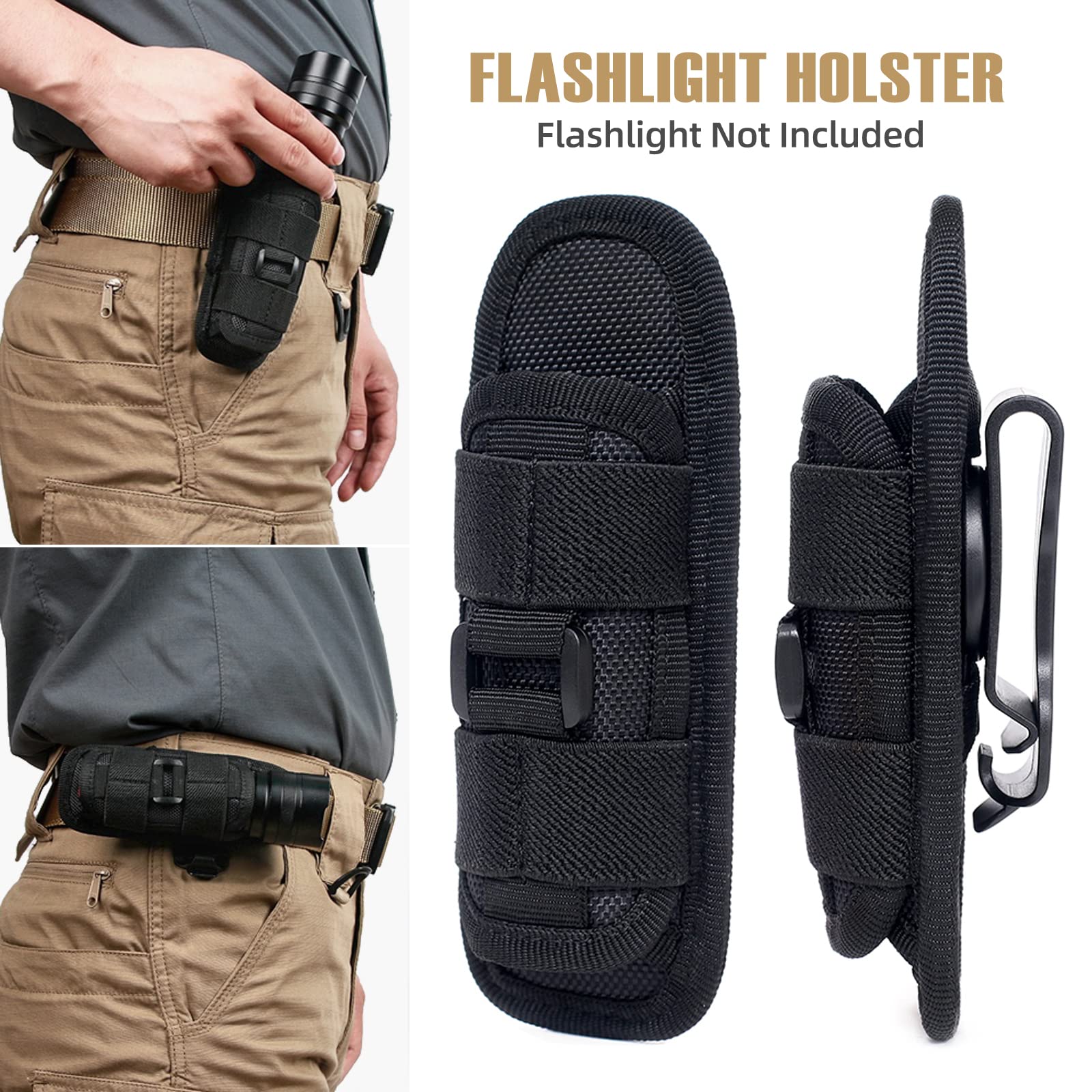 Funda táctica para linterna, f - Military Grade Case reseña y precio