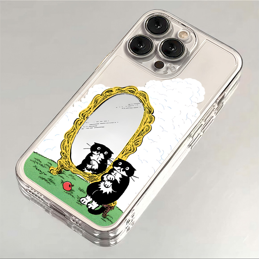 Funda Divertida de Gato Negro  - Phone Cases Quirky reseña y precio
