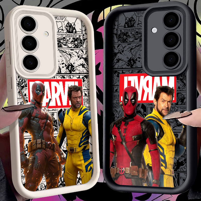 Fundas Marvel Deadpool y Wolve - Phone Cases Samsung reseña y precio