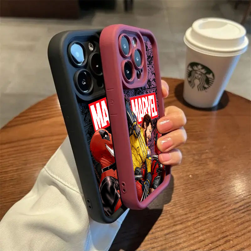 Fundas Marvel Deadpool y Wolve - Phone Cases Samsung reseña y precio