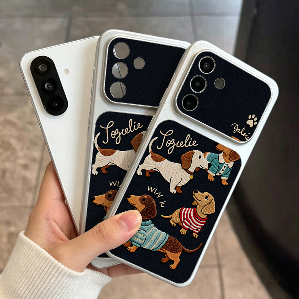 Funda de Cuero con Diseño de C - Phone Cases Leather reseña y precio