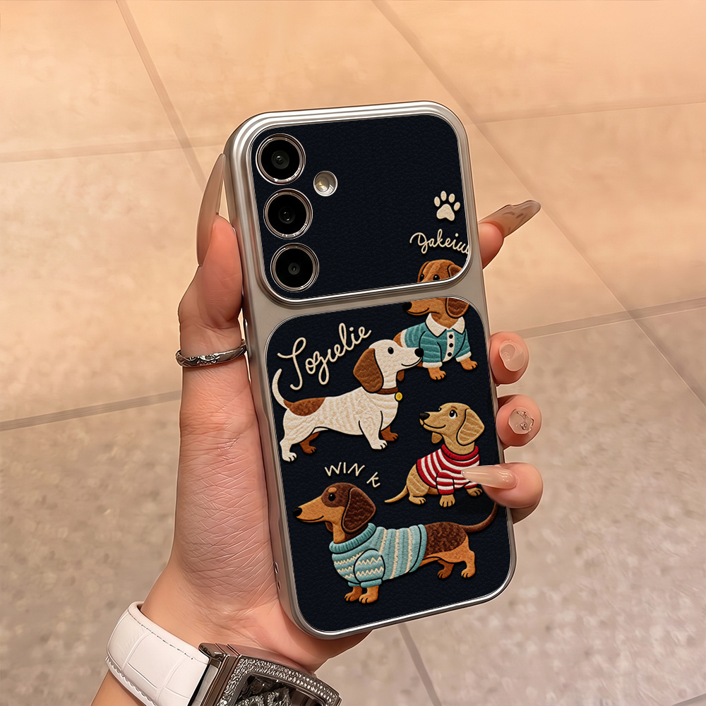 Funda de Cuero con Diseño de C - Phone Cases Leather reseña y precio