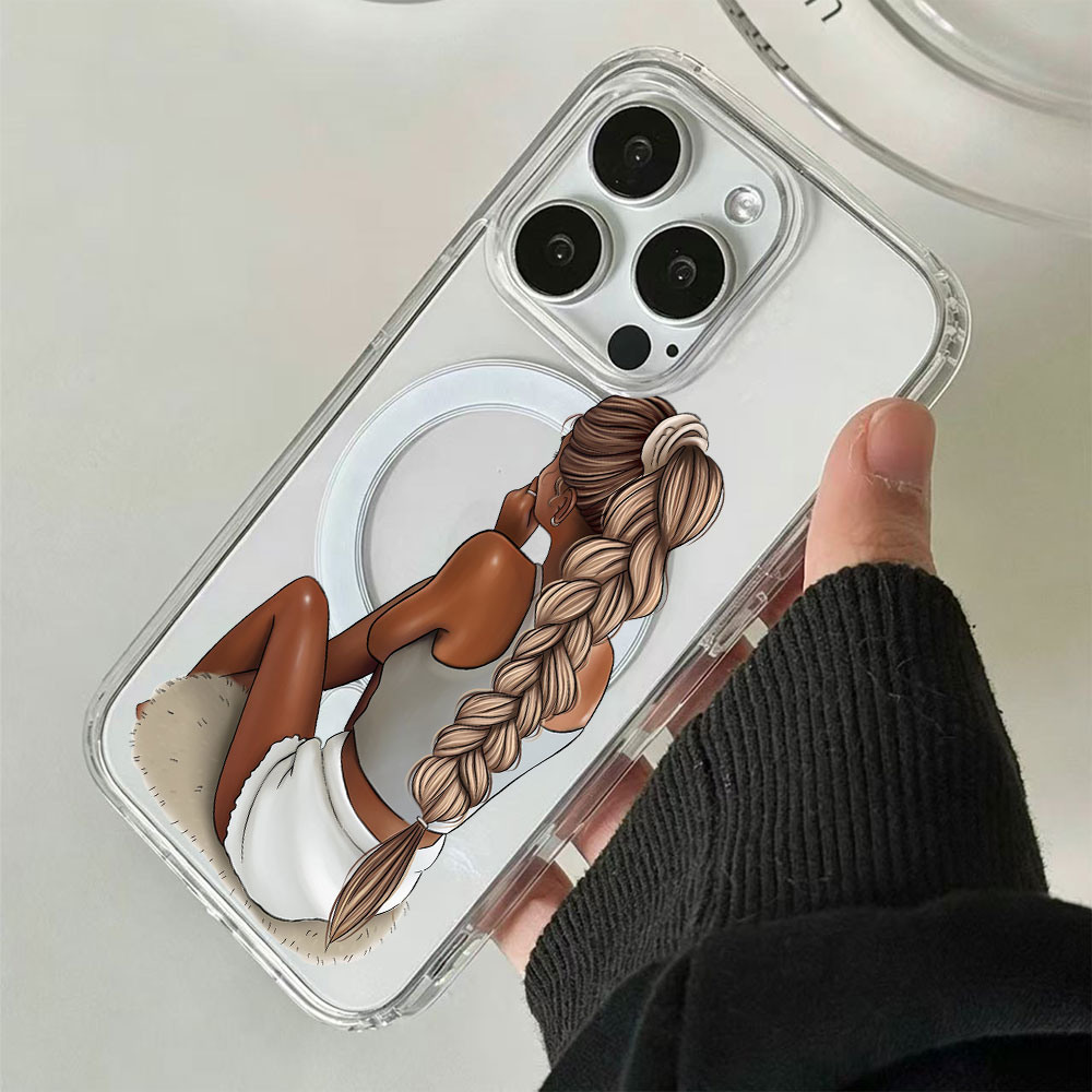 Funda Magnética Transparente p - Phone Cases With Magsafe reseña y precio