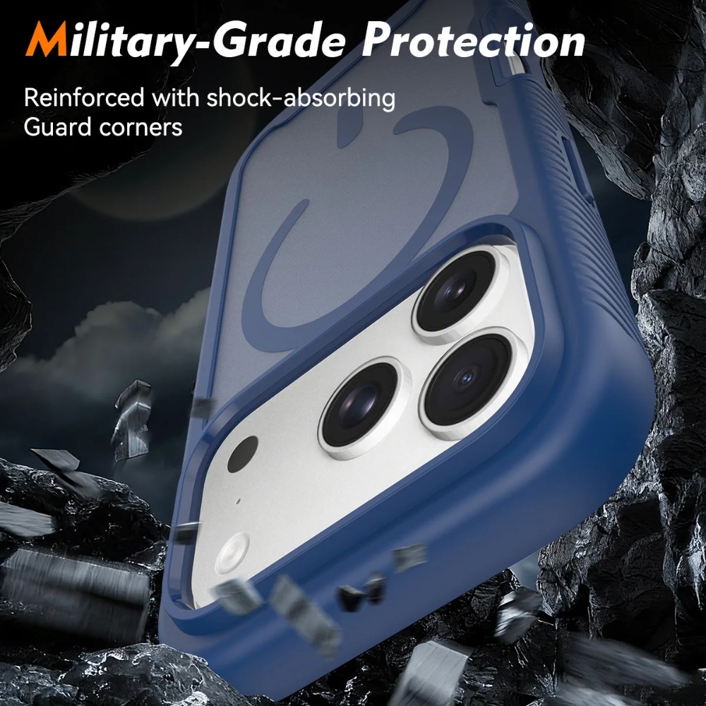 Funda Magnética Translúcida de - Military Grade Case reseña y precio