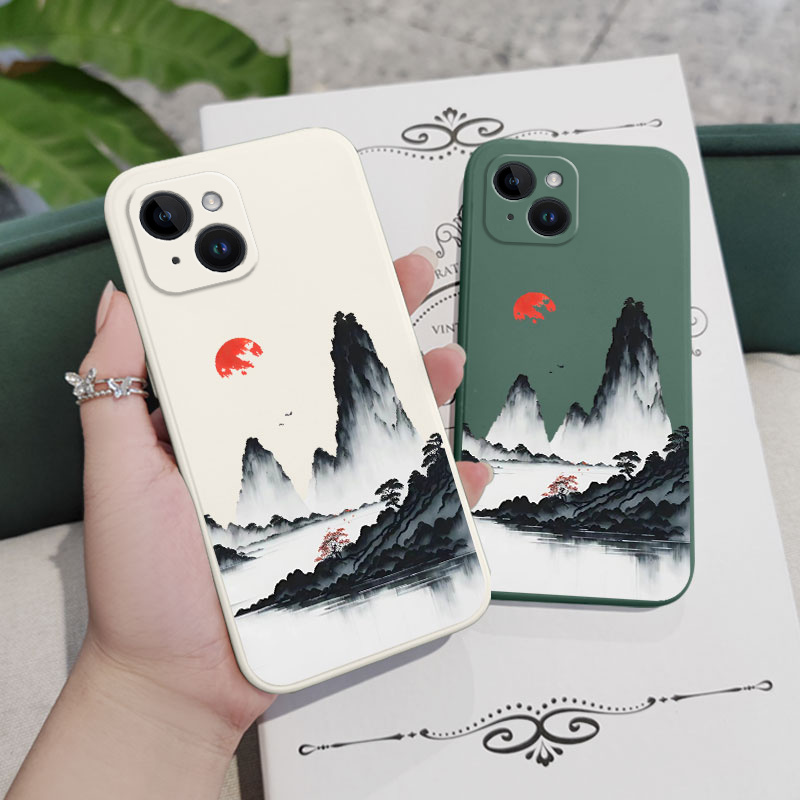 Funda de teléfono roja puesta  - Phone Cases Vape reseña y precio