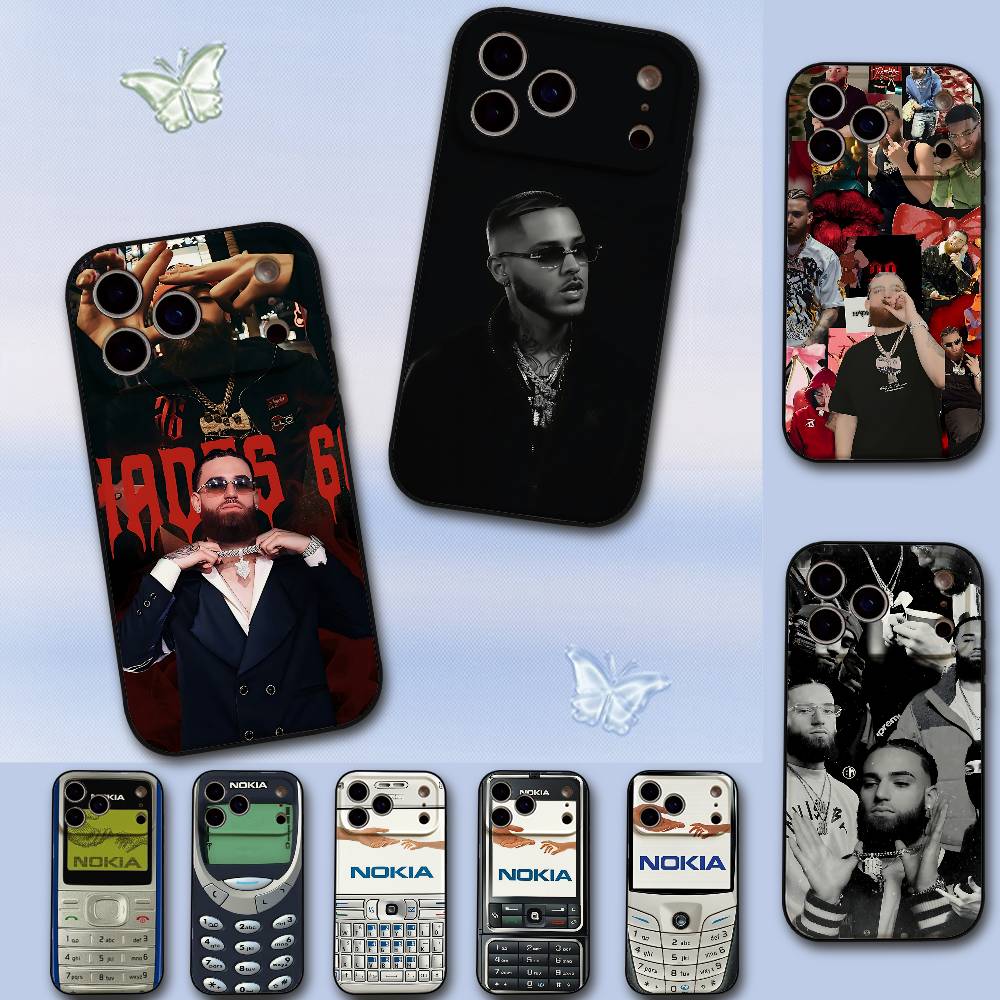 Funda de Silicona Negra con Di - Phone Cases Quirky reseña y precio