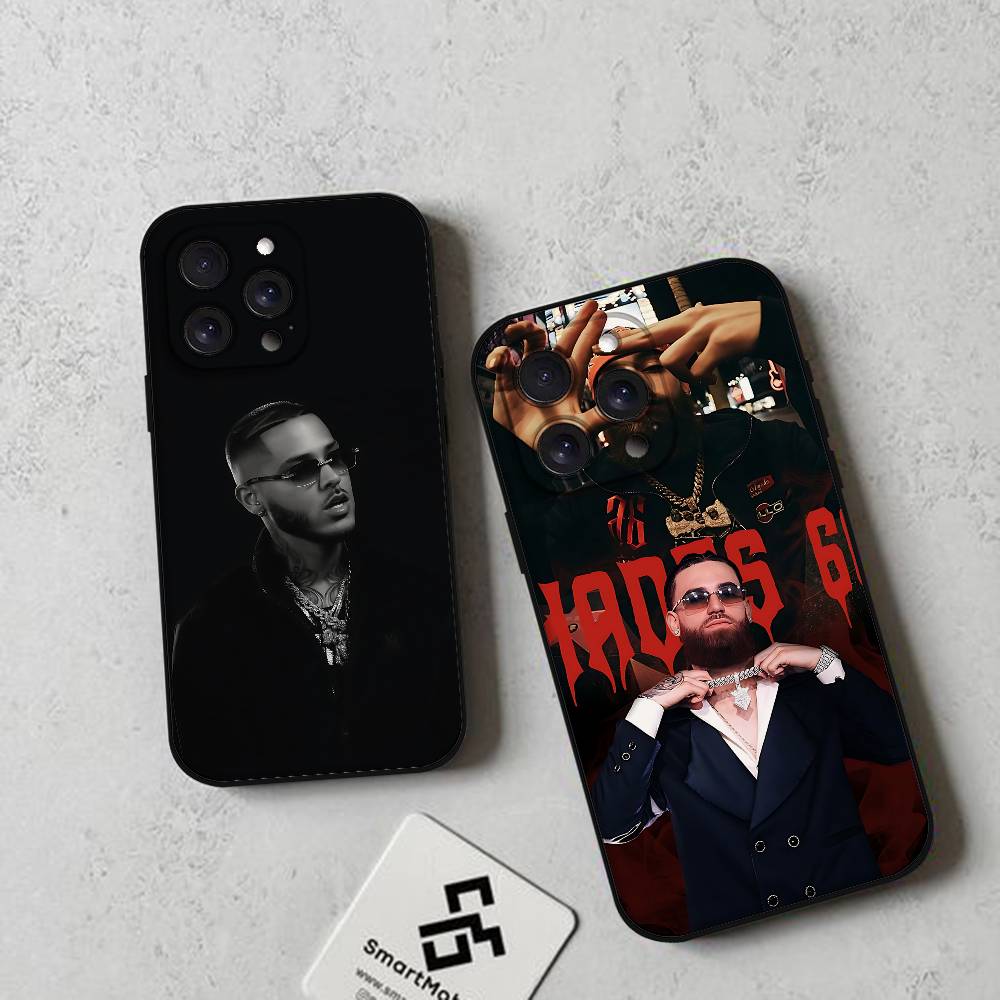 Funda de Silicona Negra con Di - Phone Cases Quirky reseña y precio