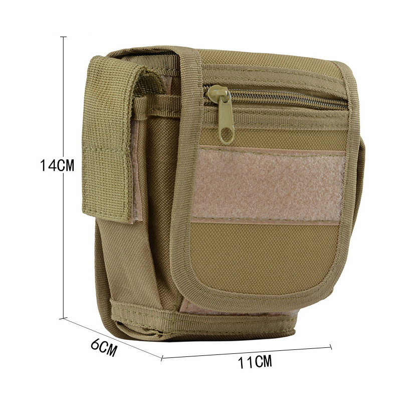 Bolsa táctica EDC Molle, riñon - Military Grade Case reseña y precio