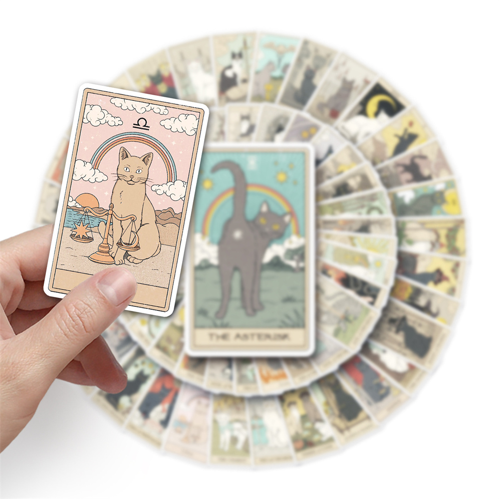 Tarjeta de Tarot de gato de di - Phone Cases Wholesale reseña y precio