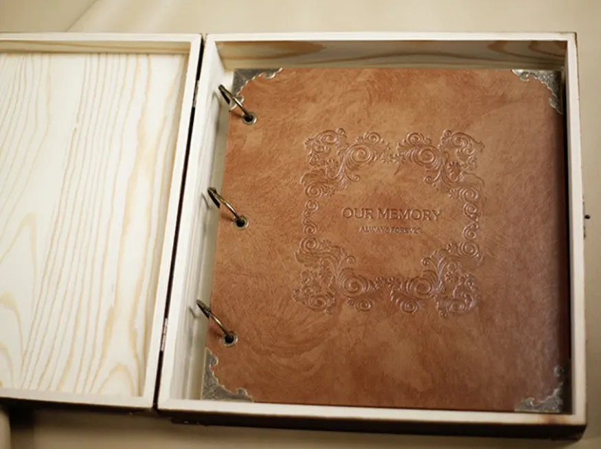 Libro de invitados de boda con - Monogram Custom Case reseña y precio