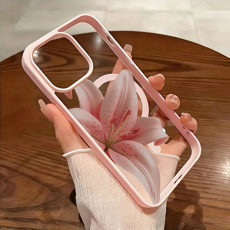Funda Transparente Romántica c - Phone Cases With Magsafe reseña y precio