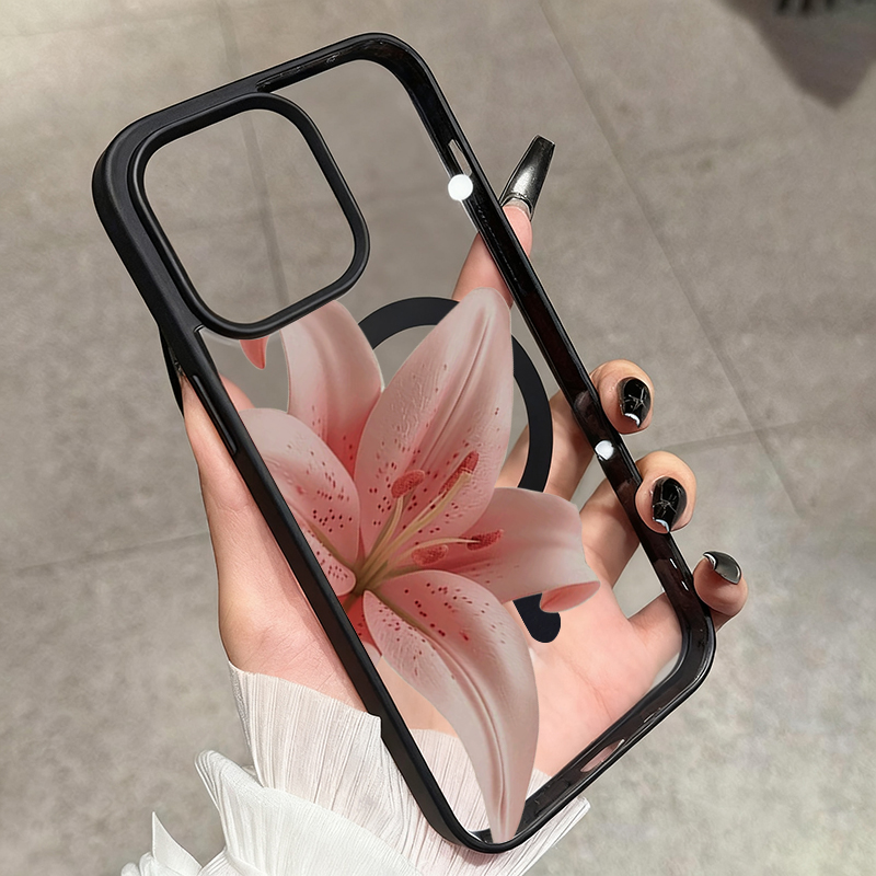 Funda Transparente Romántica c - Phone Cases With Magsafe reseña y precio