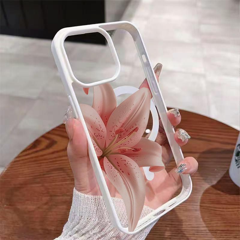 Funda Transparente Romántica c - Phone Cases With Magsafe reseña y precio