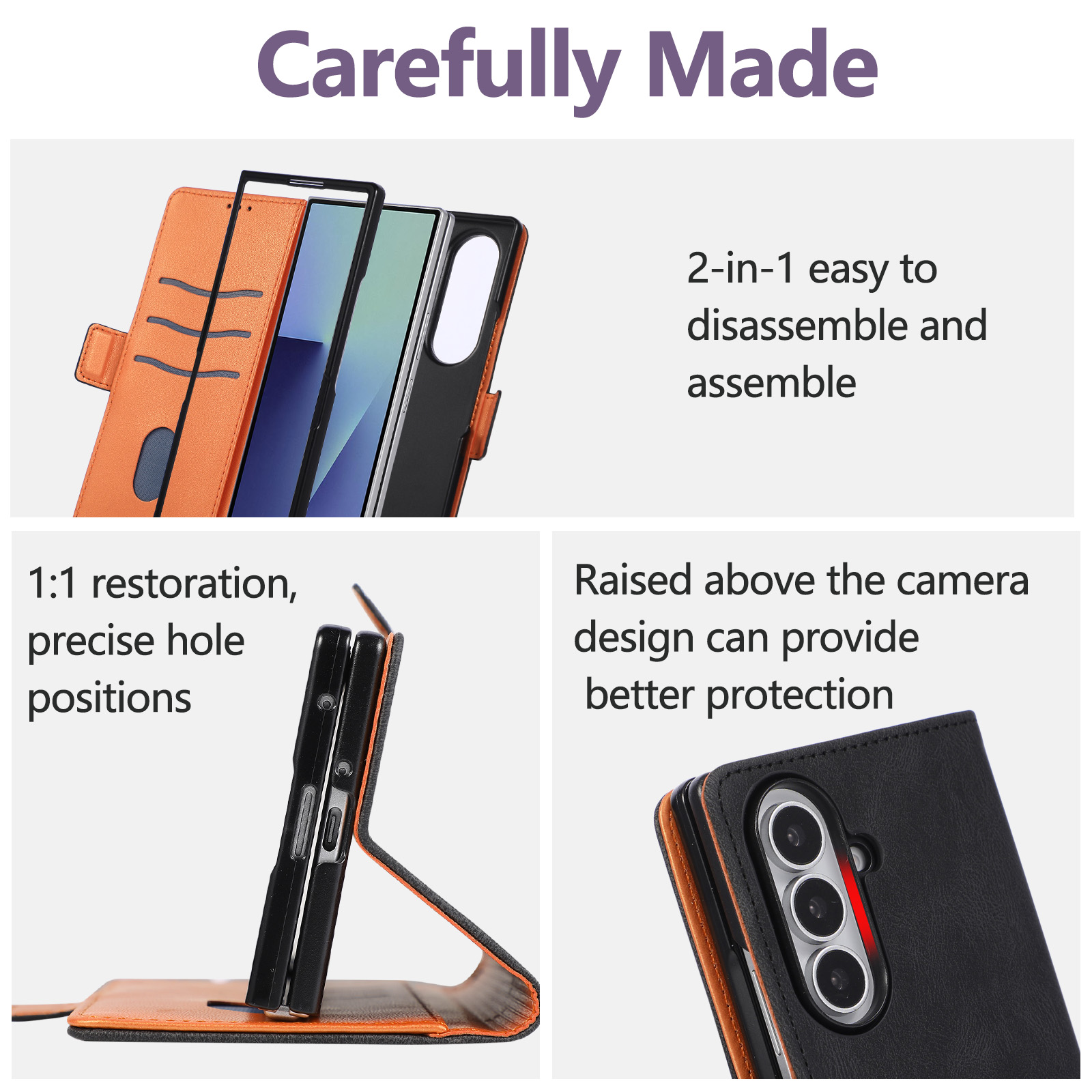 Funda de Cuero Retro Tipo Cart - Phone Cases With Loop reseña y precio