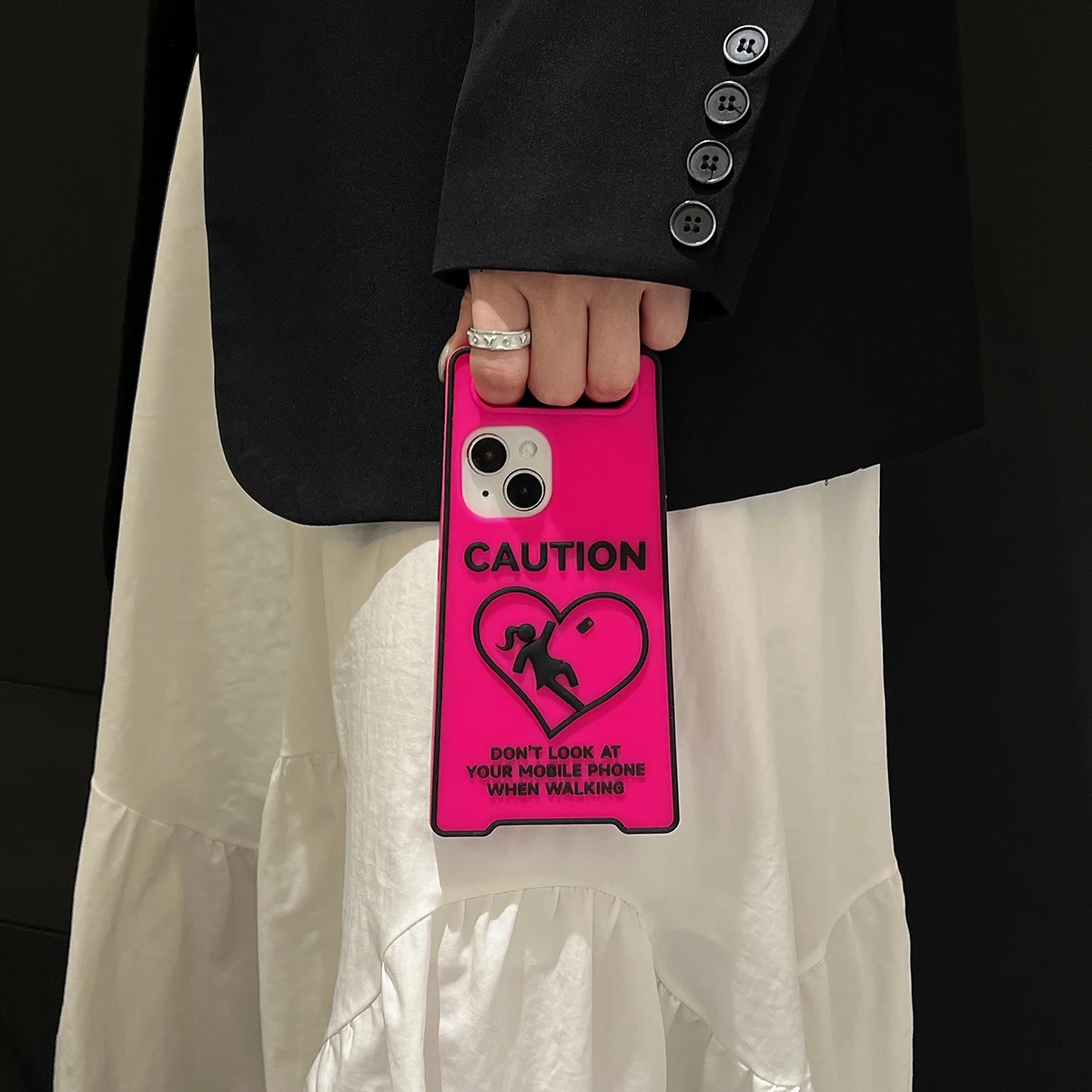 Funda de silicona con señal de - Phone Cases Quirky reseña y precio